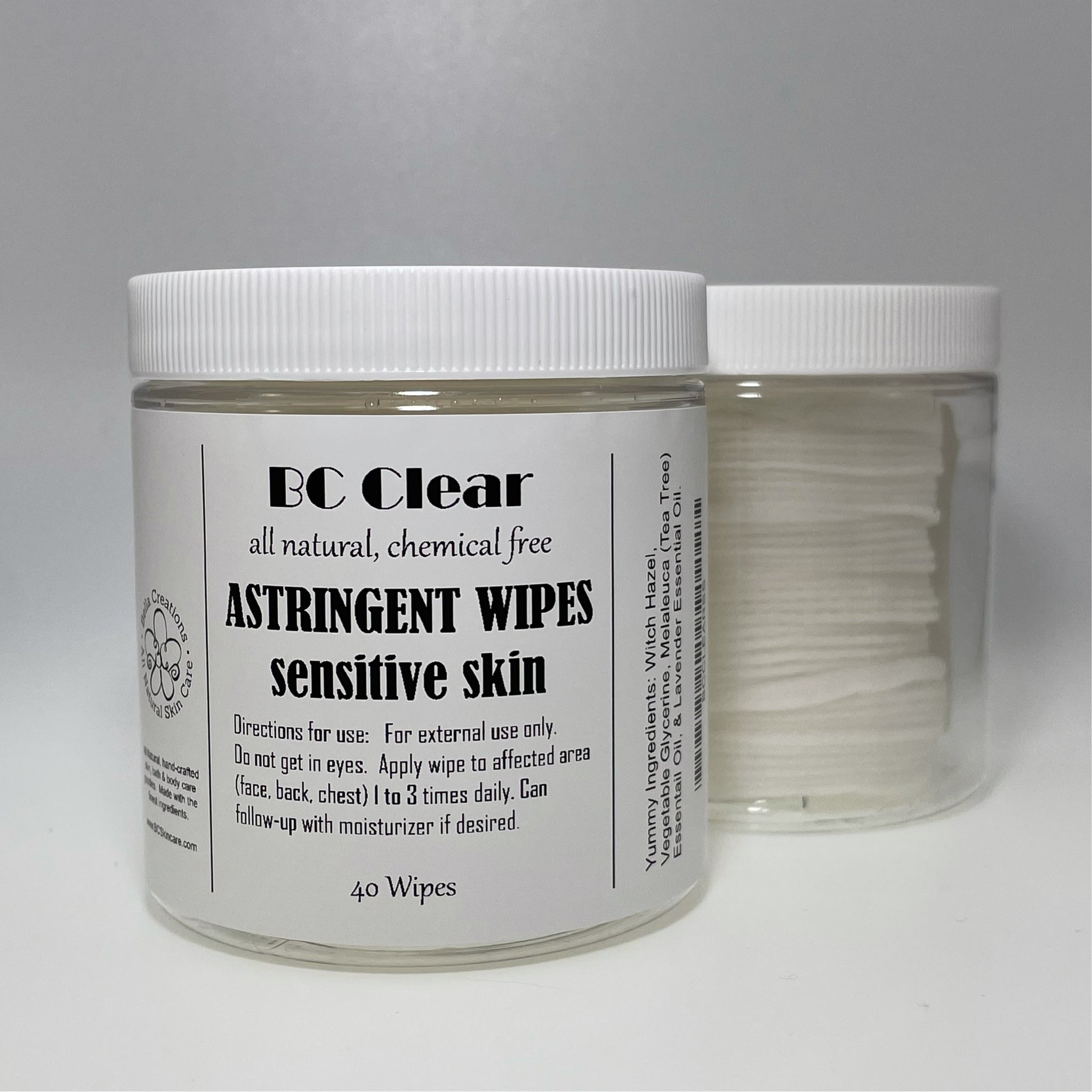 BC Clear - Astringent Wipes